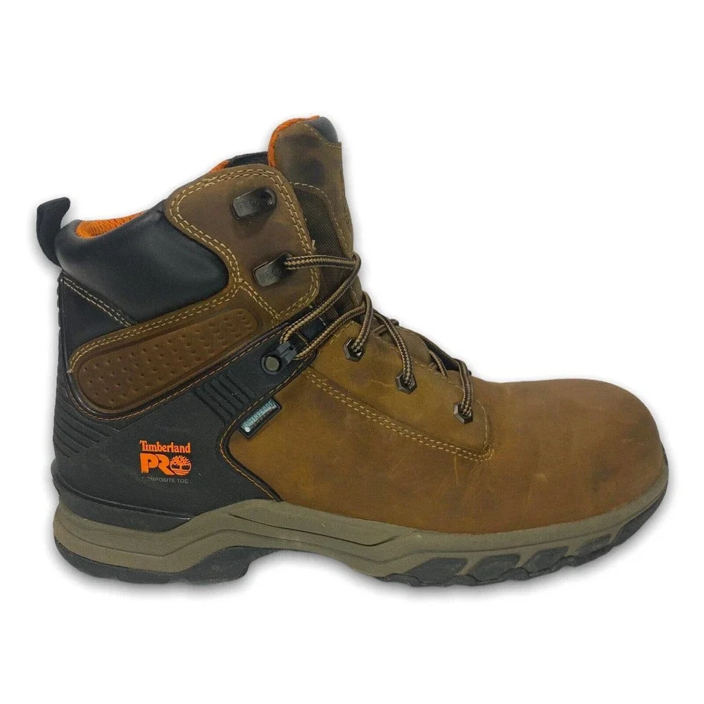 Timberland PRO Mens Hypercharge 6" Waterproof Composite Toe Boots Size 10 A1RVS - Picture 5 of 13